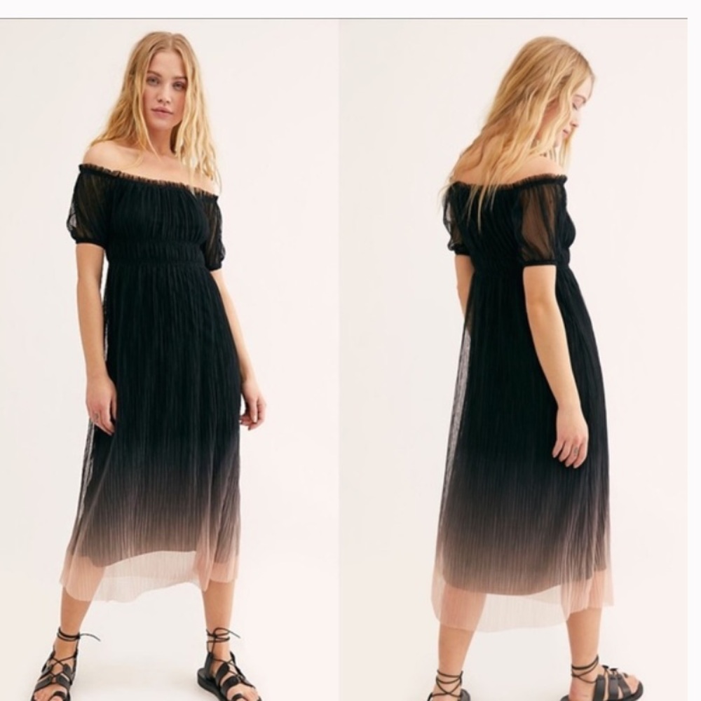 Free people ombré maxi dress